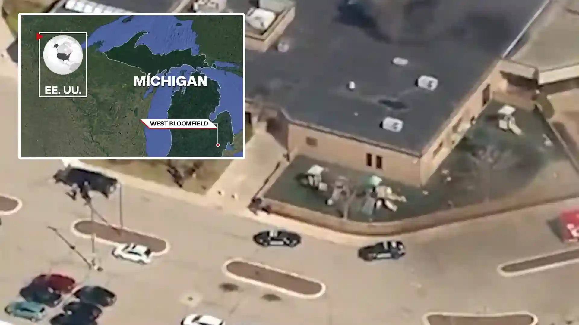 Murió el hombre que atacó con armas largas y un carro la sinagoga Temple Israel en Míchigan, Estados Unidos