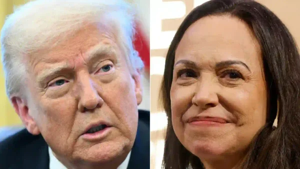 Trump lanzó advertencia a María Corina Machado y le aconseja no regresar a Venezuela
