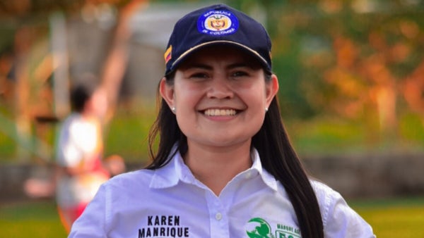 Karen Manrique fue trasladada al búnker de la Fiscalía por caso UNGRD