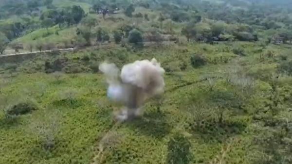 Restricción en la vía Cúcuta – Sardinata por hallazgo de explosivos