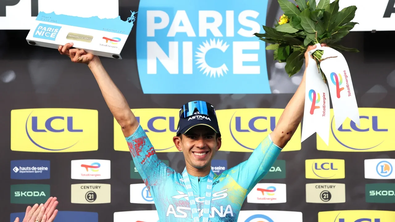 Colombian cycling shines again in Europe: Harold Tejada wins a stage in Paris-Nice