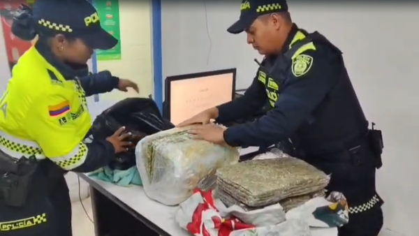 Menor de 14 años fue aprehendido en la Terminal del Sur en Bogotá: llevaba 11 kilos de marihuana en su equipaje