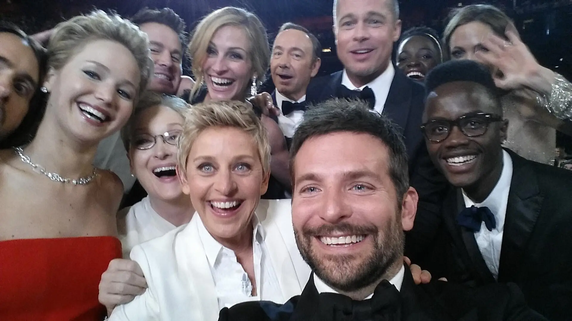 Selfie de Ellen Degeneres en los Oscars