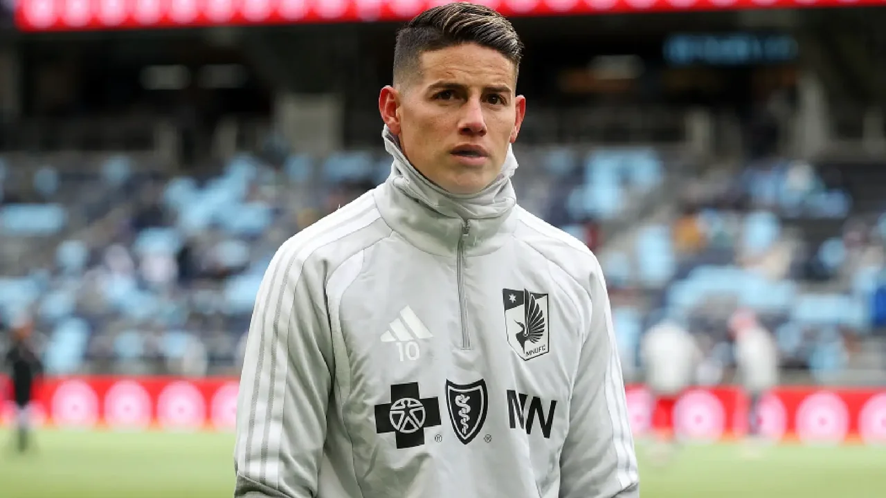 News about James Rodríguez's health: Minnesota United's strong statement