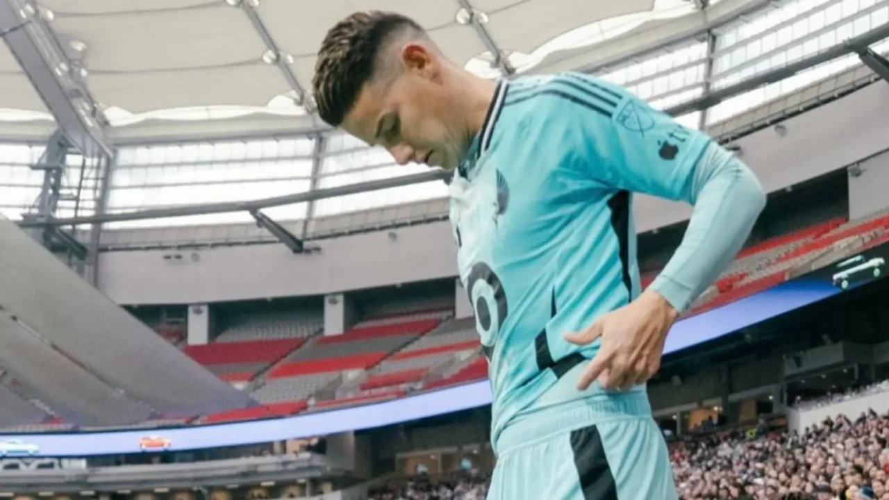 James Rodríguez revealed a problem he had in his debut with Minnesota United: "It was tough"