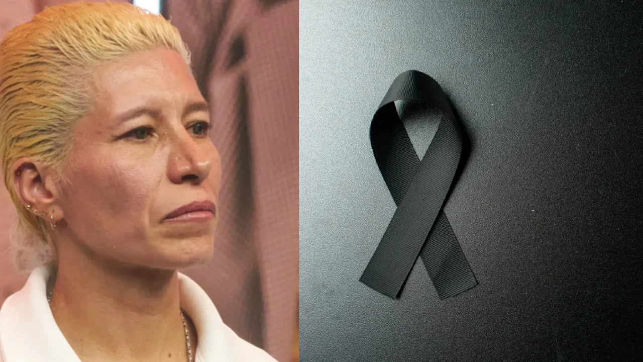 Lady Tabares is in mourning: heartbreaking message
