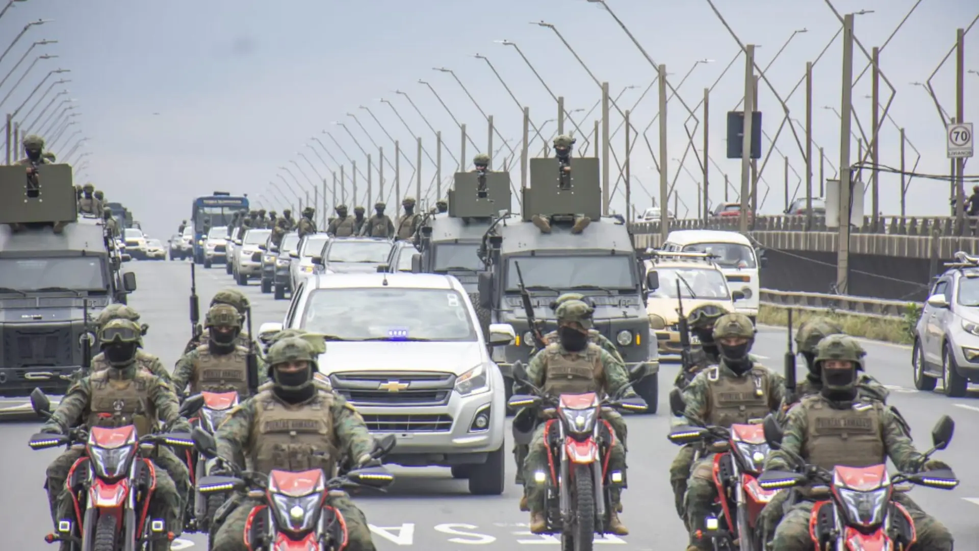 Despliegue militar en Ecuador