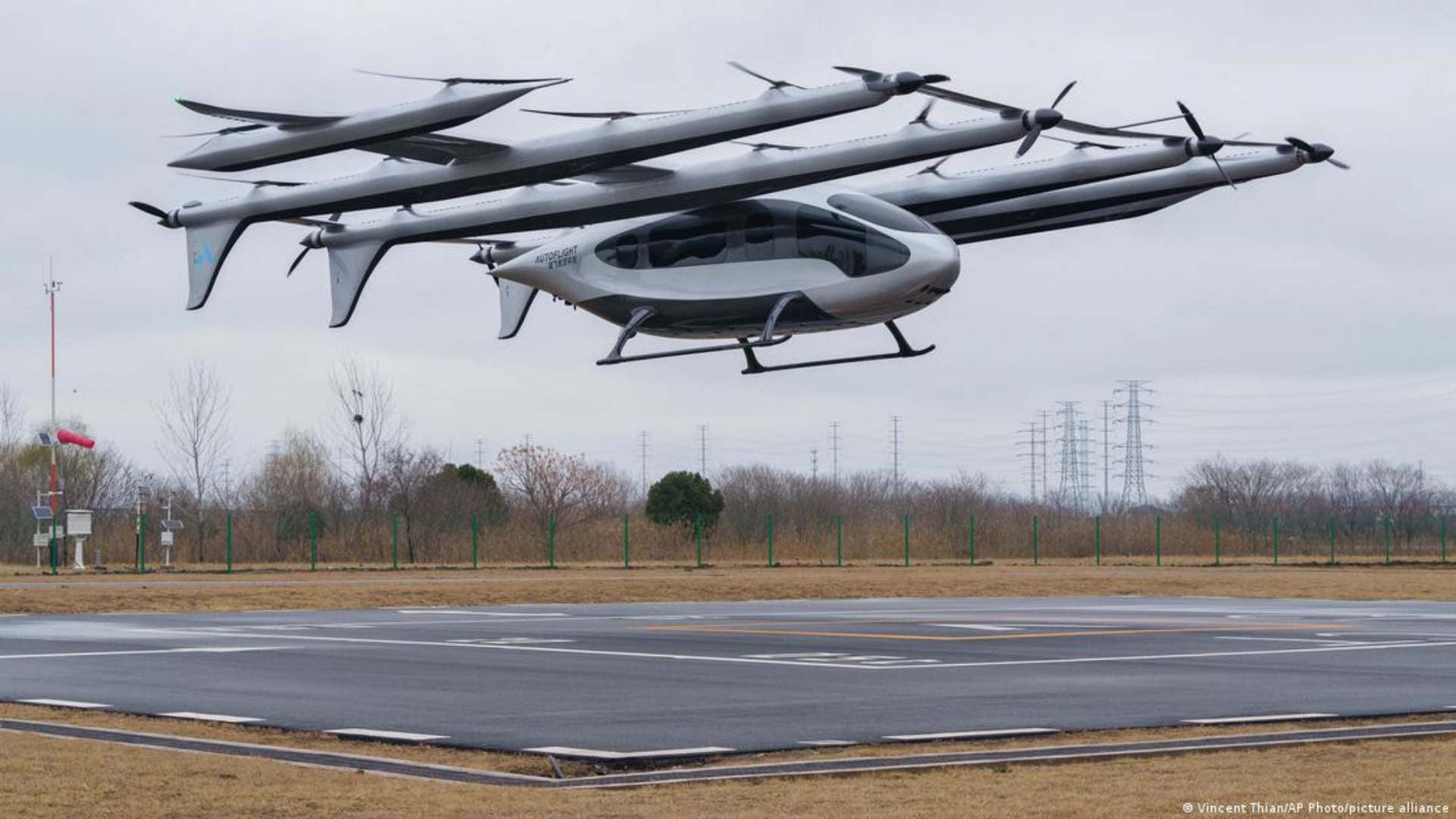 Taxis voladores en China