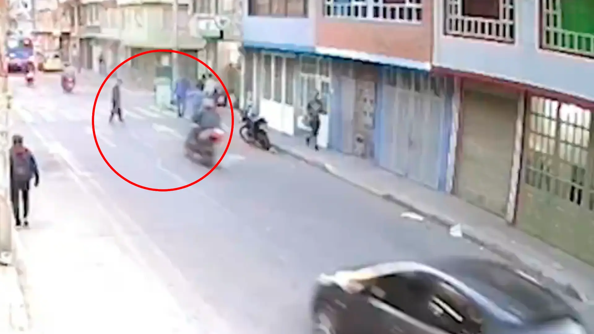 Adulto mayor arrollado en Bogotá