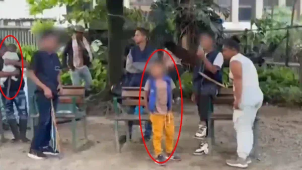 Denuncian el riesgo de 180 menores en movilización indígena de La Alpujarra, en Medellín