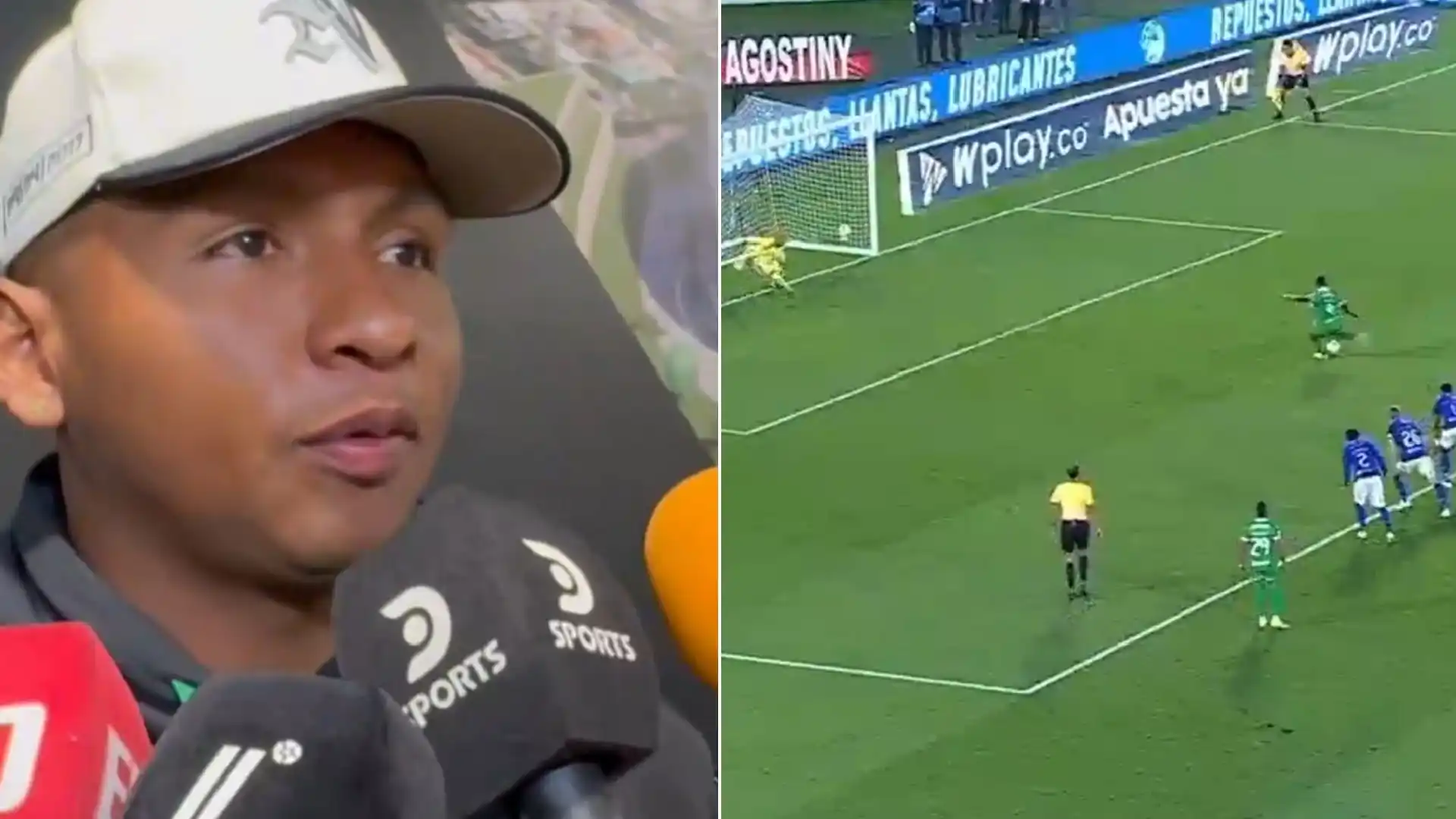 Alfredo Morelos tras derrota ante Millonarios