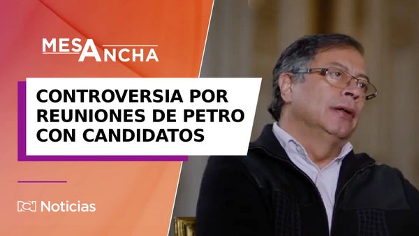 Controversia por reuniones de Petro con candidatos y uso de recursos públicos durante elecciones Controversia por reuniones de Petro con candidatos y uso de recursos públicos durante elecciones
