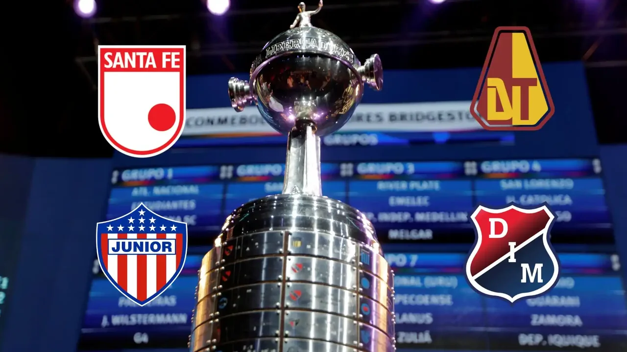 Copa Libertadores 2026 Draw: Time and How to Watch the Group Stage Rivals for Santa Fe, Junior, DIM, and Tolima