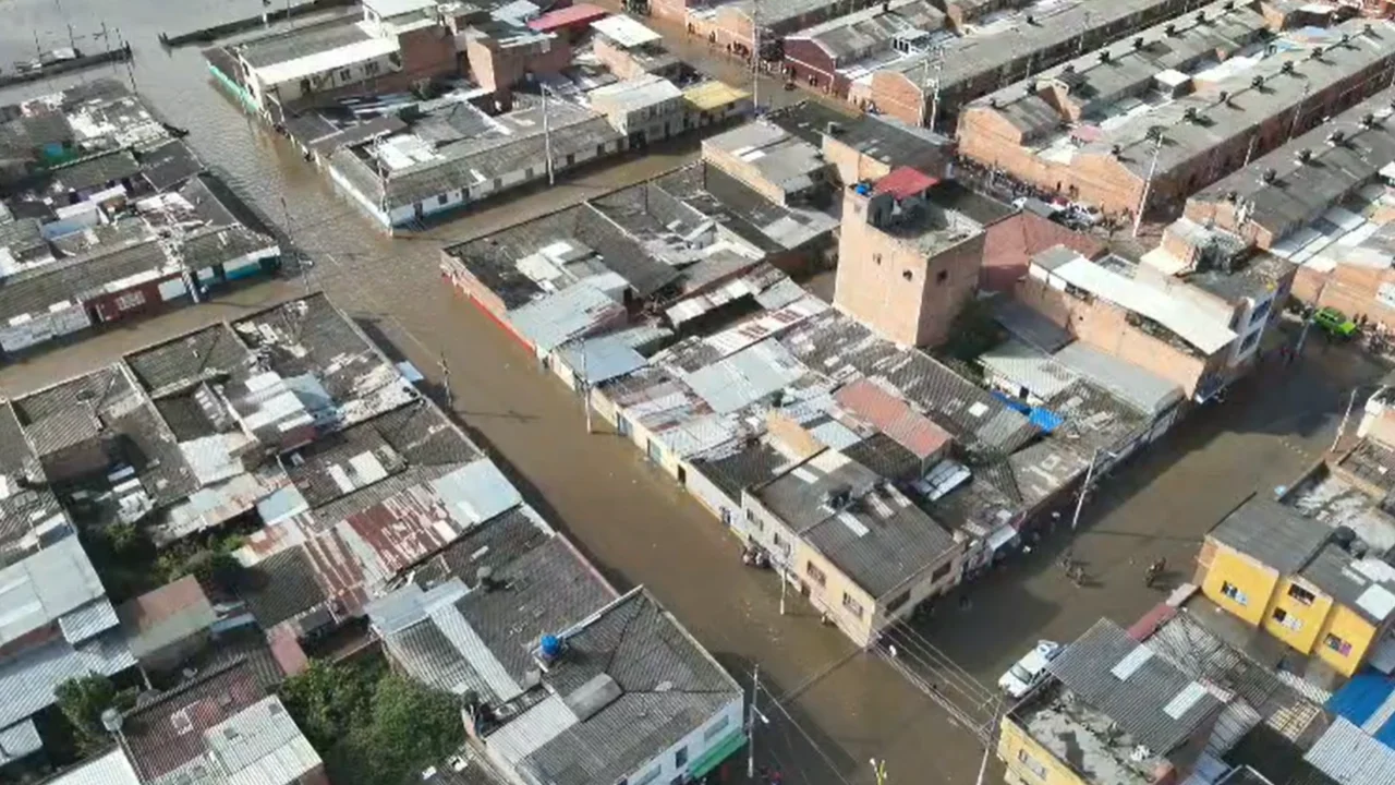 Facatativá underwater: This is the situation in the municipality after floods