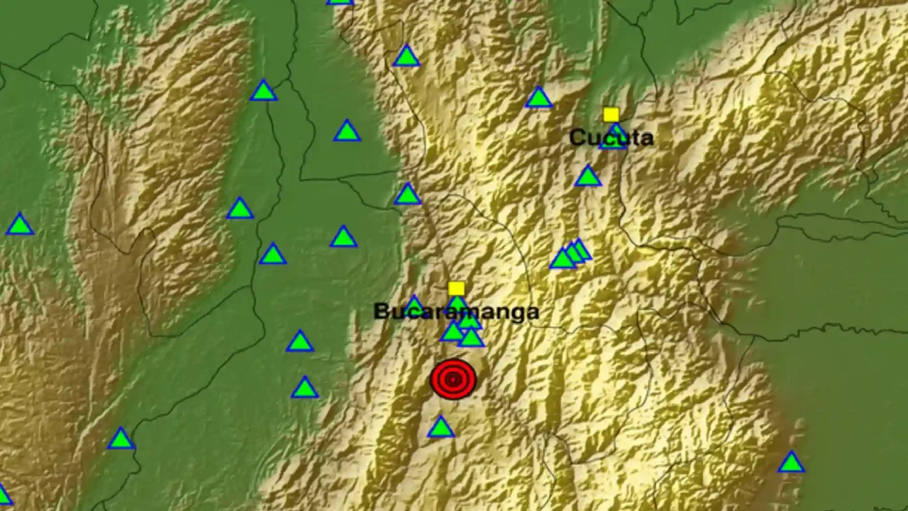 Strong tremor in Colombia on the night of March 19: see the SGC report