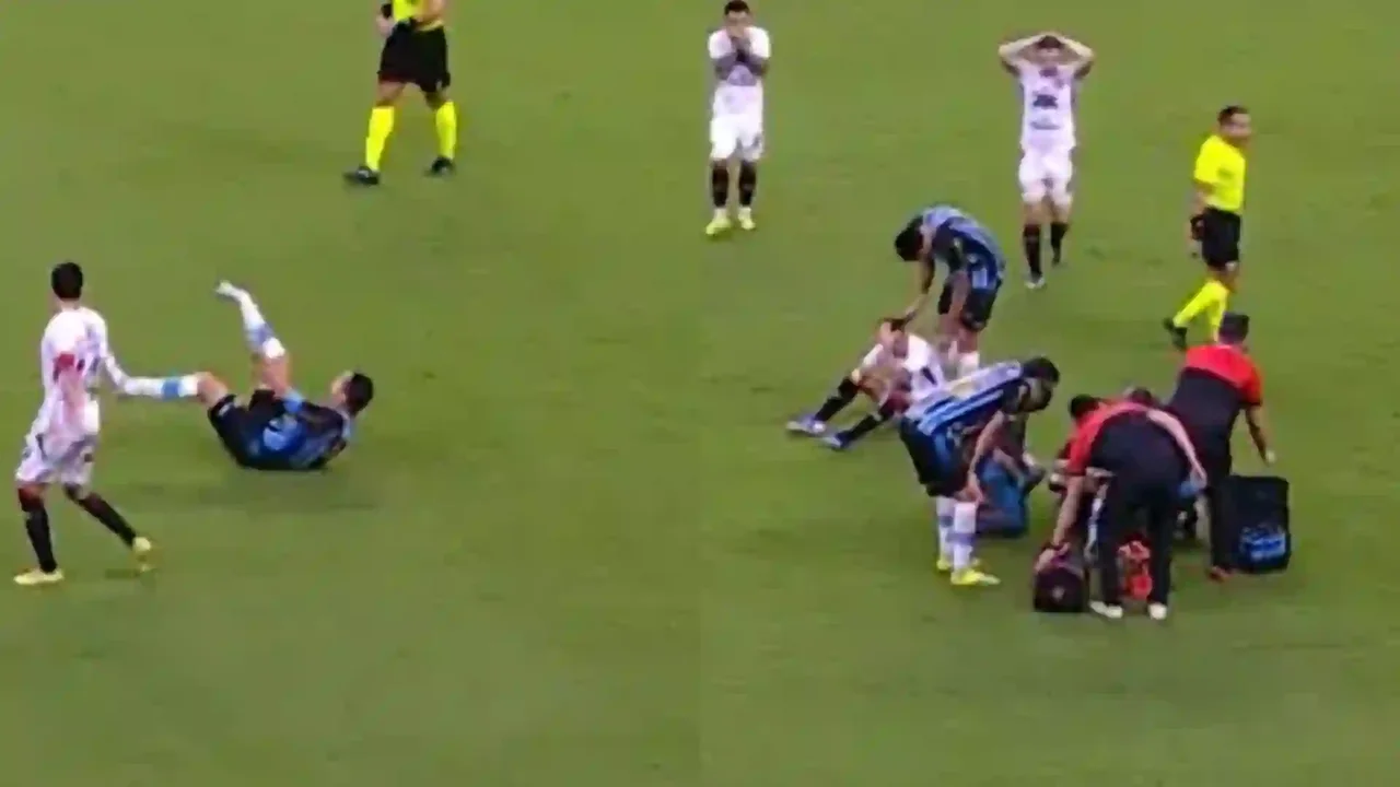 Chilling injury in Brazilian football goes viral: 'very tough'