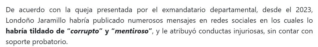 Documento de la Procuraduría