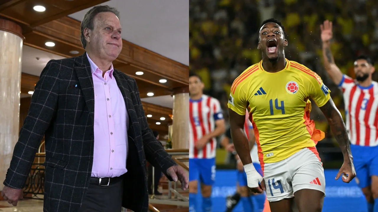Ramón Jesurún was forceful regarding Jhon Durán's absence from the Colombian national team