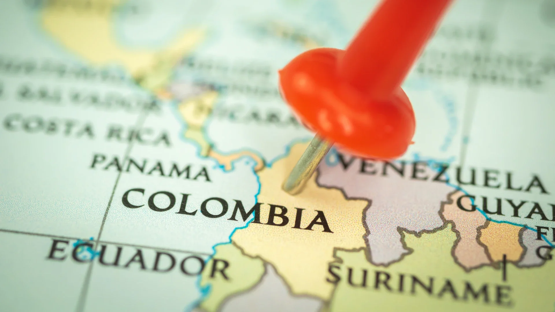 Frontera de Colombia con Ecuador.