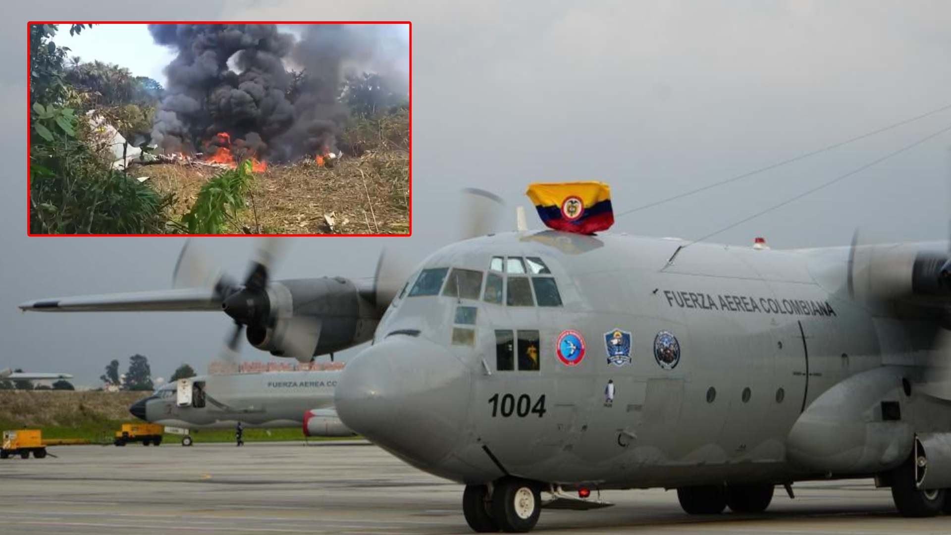 Foto: @FuerzaAereaCol/ captura de video