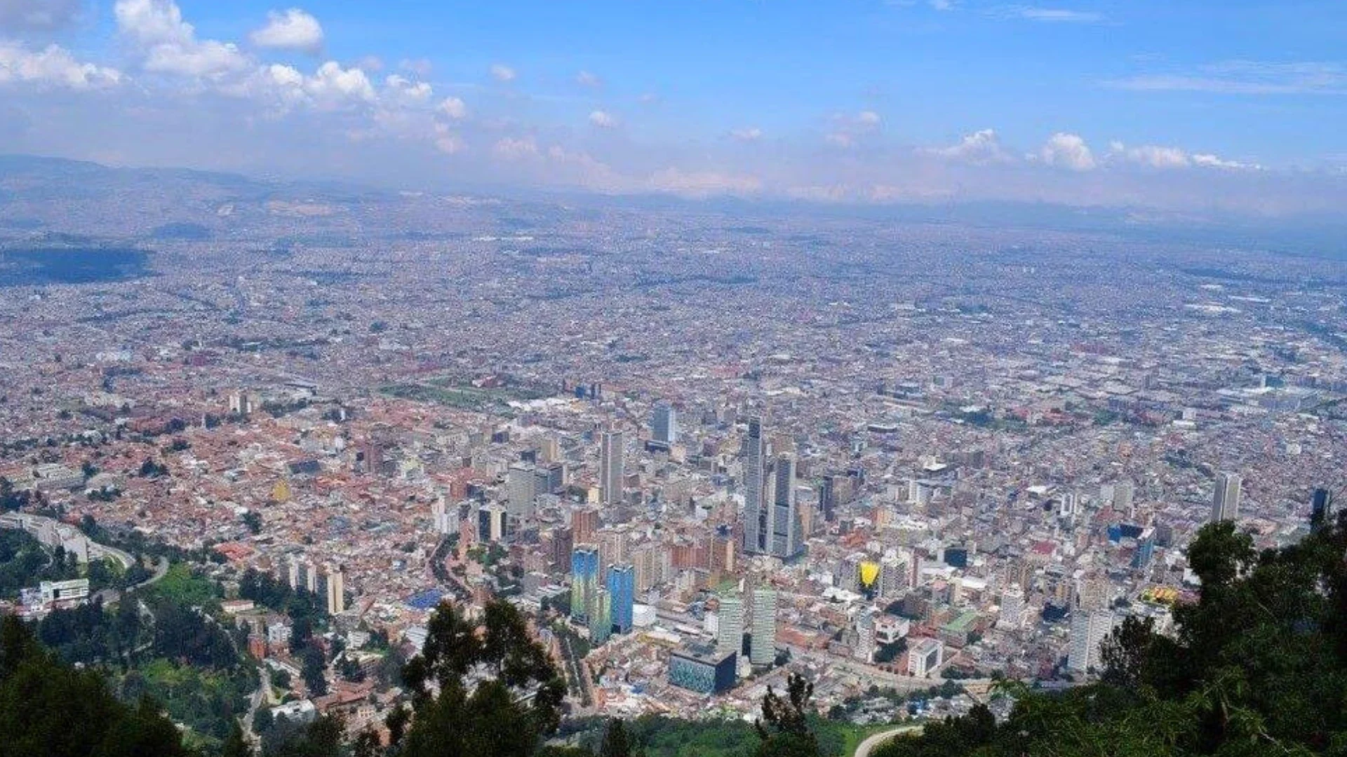 Calidad del aire en Bogotá.