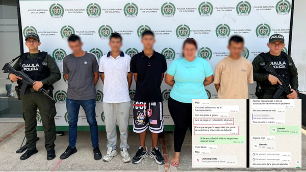 Extorsionaban hasta a los gota a gota: autoridades capturaron a integrantes de ‘Los puntilleros’ en cuatro departamentos