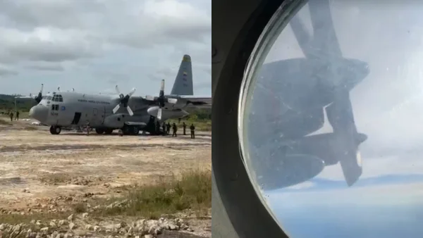Revelan videos del avión que se estrelló en Putumayo: así funcionaba por dentro el Hércules