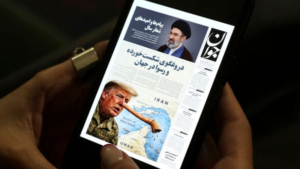 Irán habría rechazado el plan de paz compartido por EE. UU. en televisión pública Irán habría rechazado el plan de paz compartido por EE. UU. en televisión pública