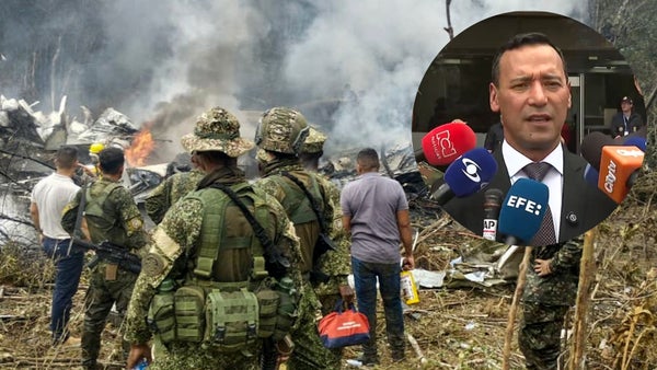 Ministro de Defensa revela cómo harán llegar los cuerpos de los 69 uniformados fallecidos en siniestro aéreo a sus familias