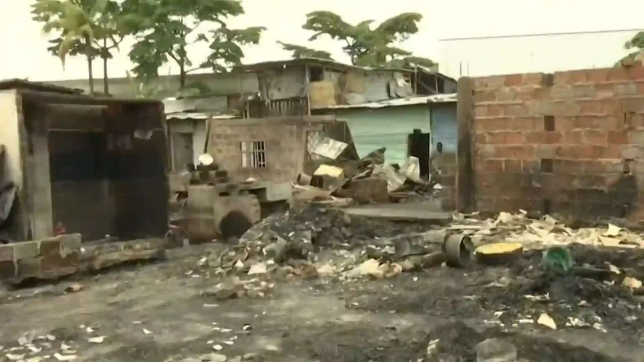 Six-month-old baby with severe burns after fire incinerates 41 homes in Cali