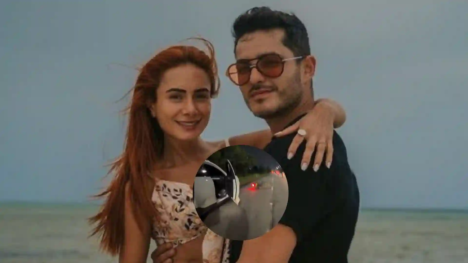 Johanna Fadul y Juanse Quintero: accidente