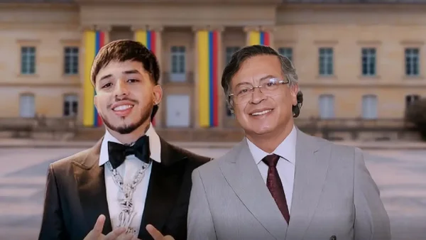 El presidente Gustavo Petro sorprendió a Westcol con este regalo: video de su reacción