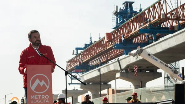 Metro de Bogotá da paso clave: ya construyeron más de la mitad del viaducto