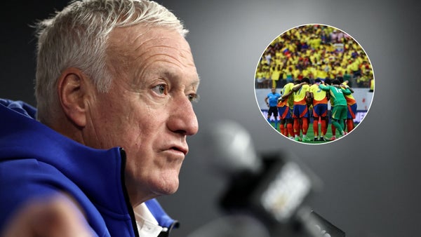 DT de Francia elogió a Colombia y la comparó con Brasil: esto dijo Didier Deschamps DT de Francia elogió a Colombia y la comparó con Brasil: esto dijo Didier Deschamps