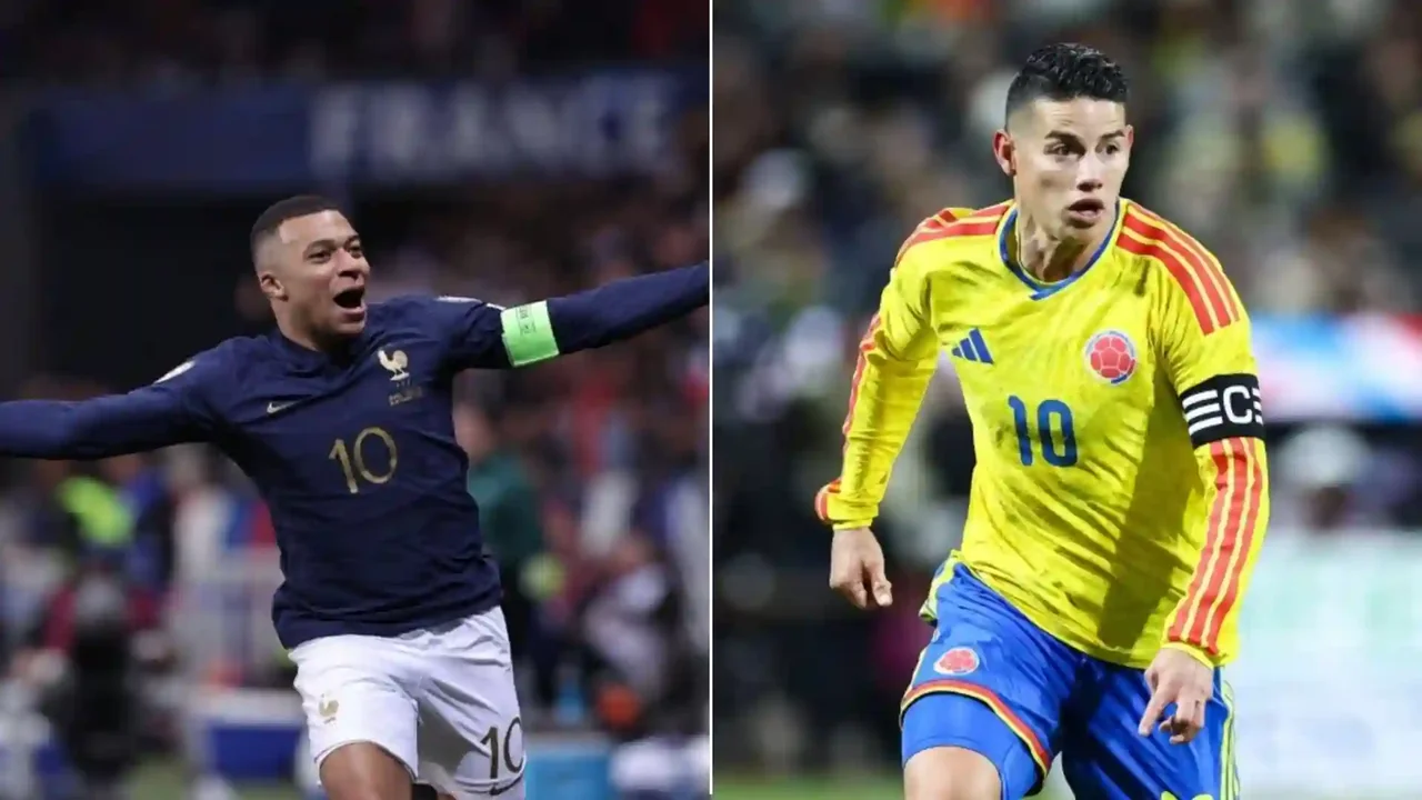 AI Predicts the Result of Colombia vs. France: Here's How the International Friendly Could End