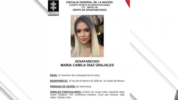Cayó uno de los explotadores sexuales de una colombiana de 25 años engañada y desaparecida en México