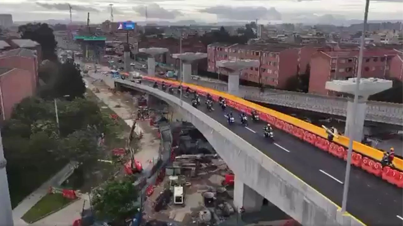 Habilitan el puente de la Av. Primero de Mayo con carrera 68 en Bogotá ...