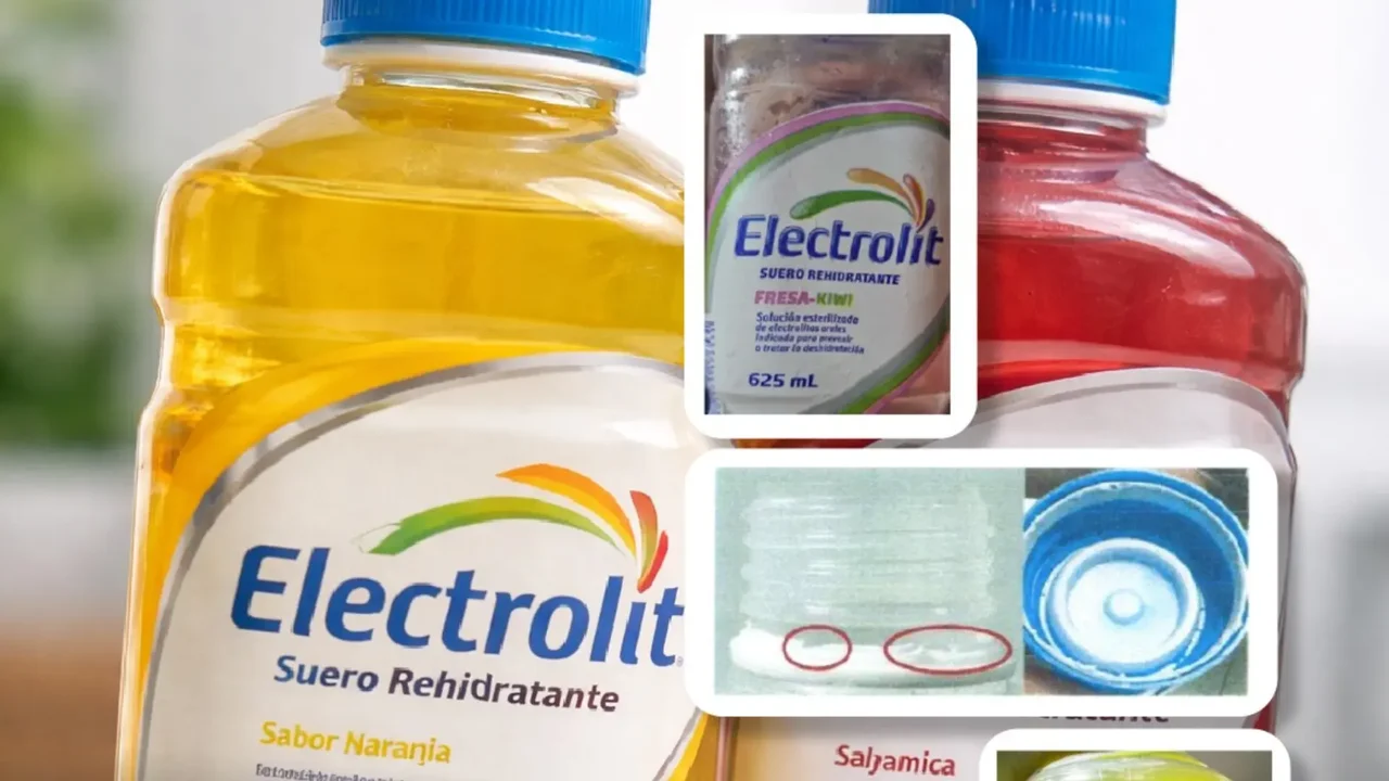 Invima alerts about falsified Electrolit batches in Colombia: health damage warned