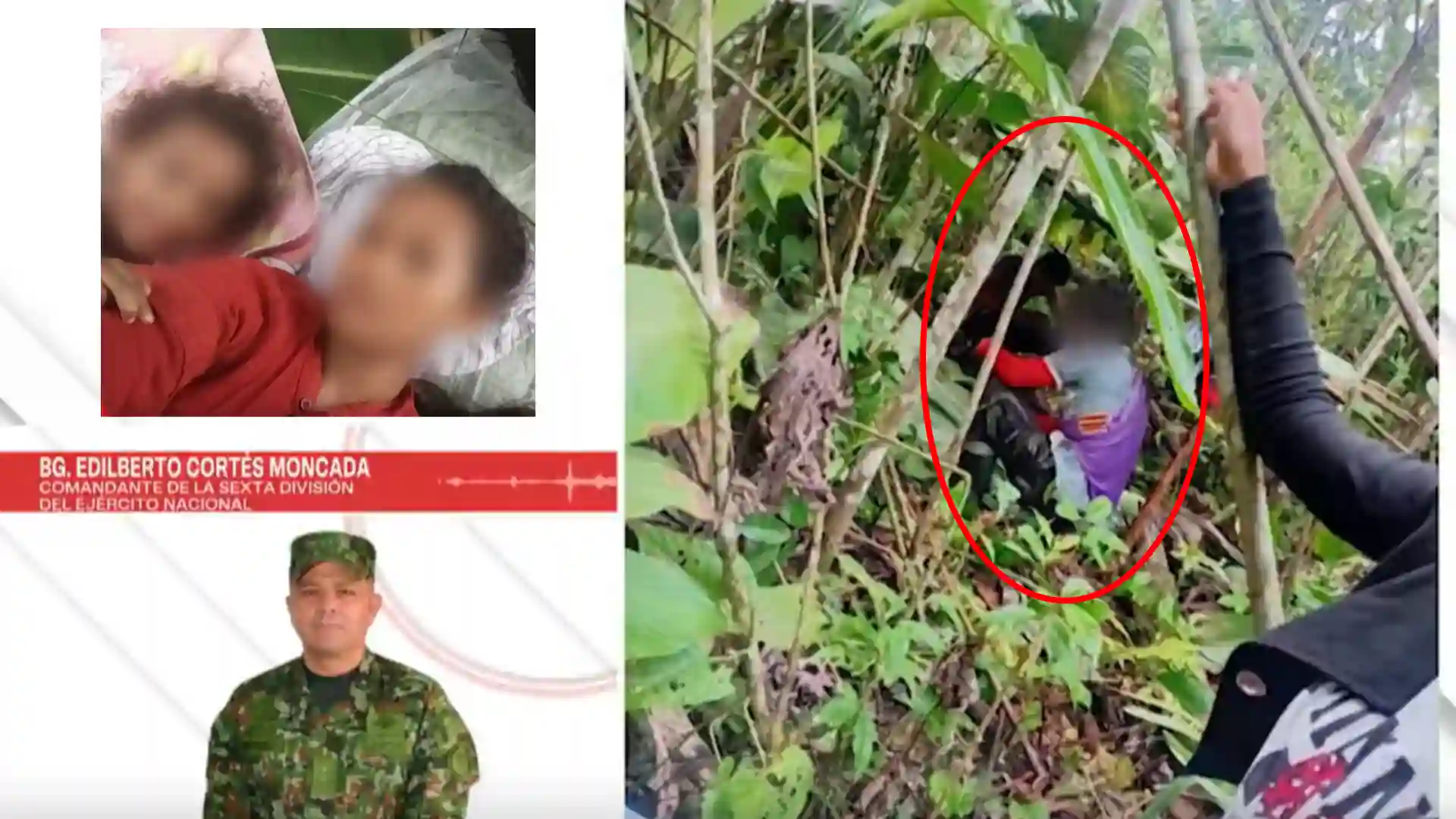 Iban a asesinar al papá de los cinco niños y decidió esconderlos en la selva con instrucciones clave para protegerlos