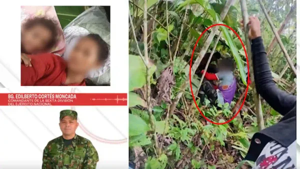 Iban a asesinar al papá de los cinco niños y decidió esconderlos en la selva con instrucciones clave para protegerlos