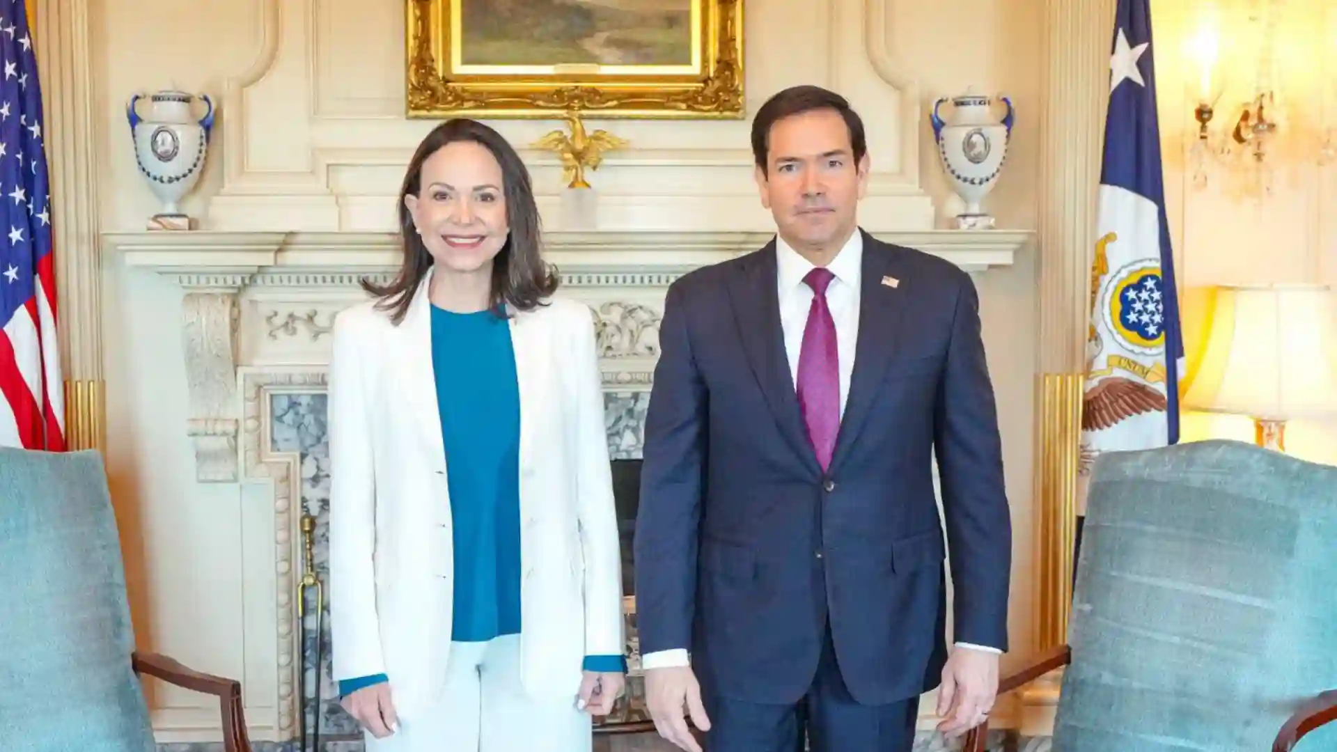 “Se acerca el día”: lo que se sabe de la reunión entre María Corina Machado y Marco Rubio