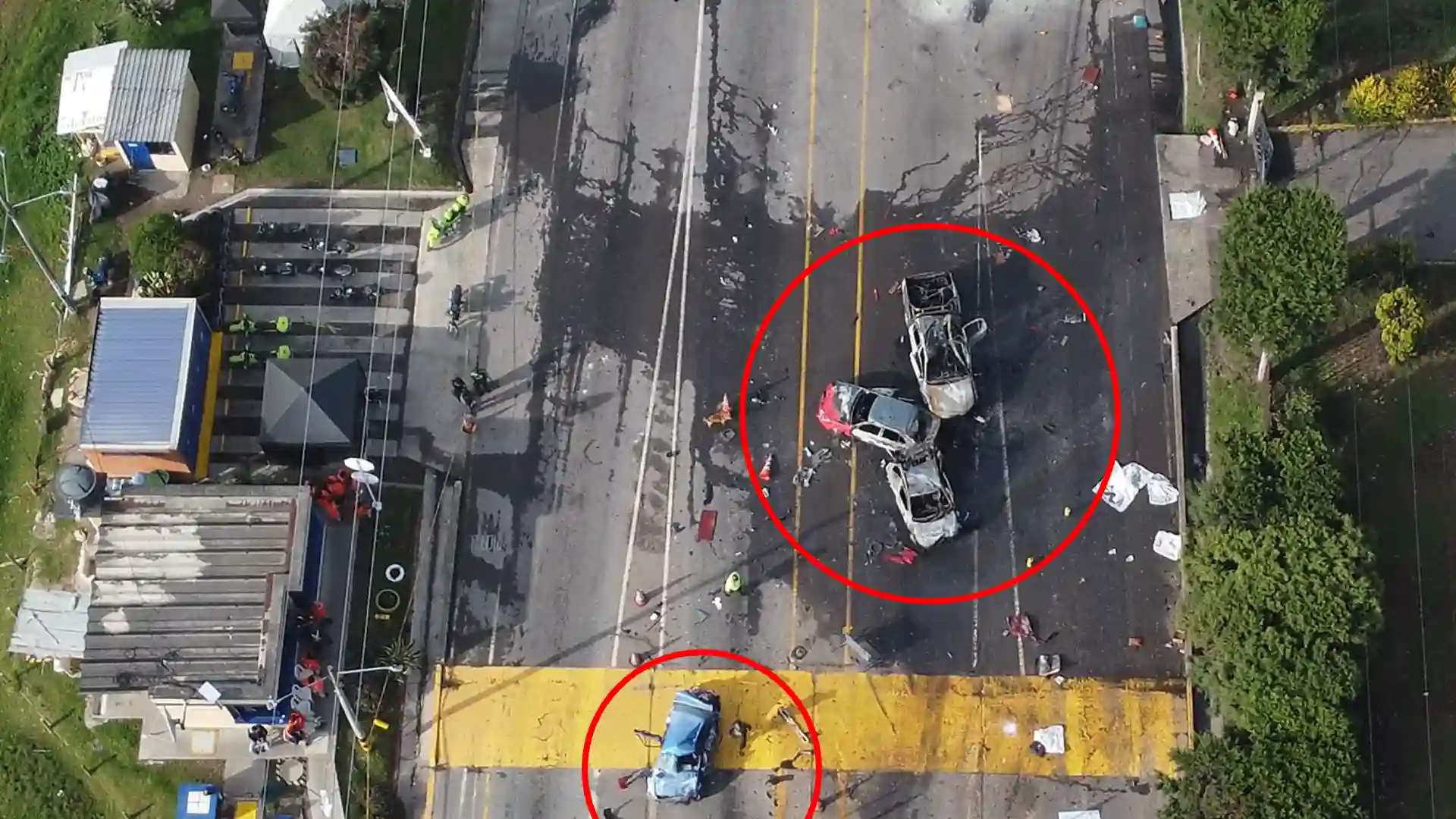 Revelan listado de heridos y fallecidos en el trágico accidente en el peaje Bogotá - Ubaté