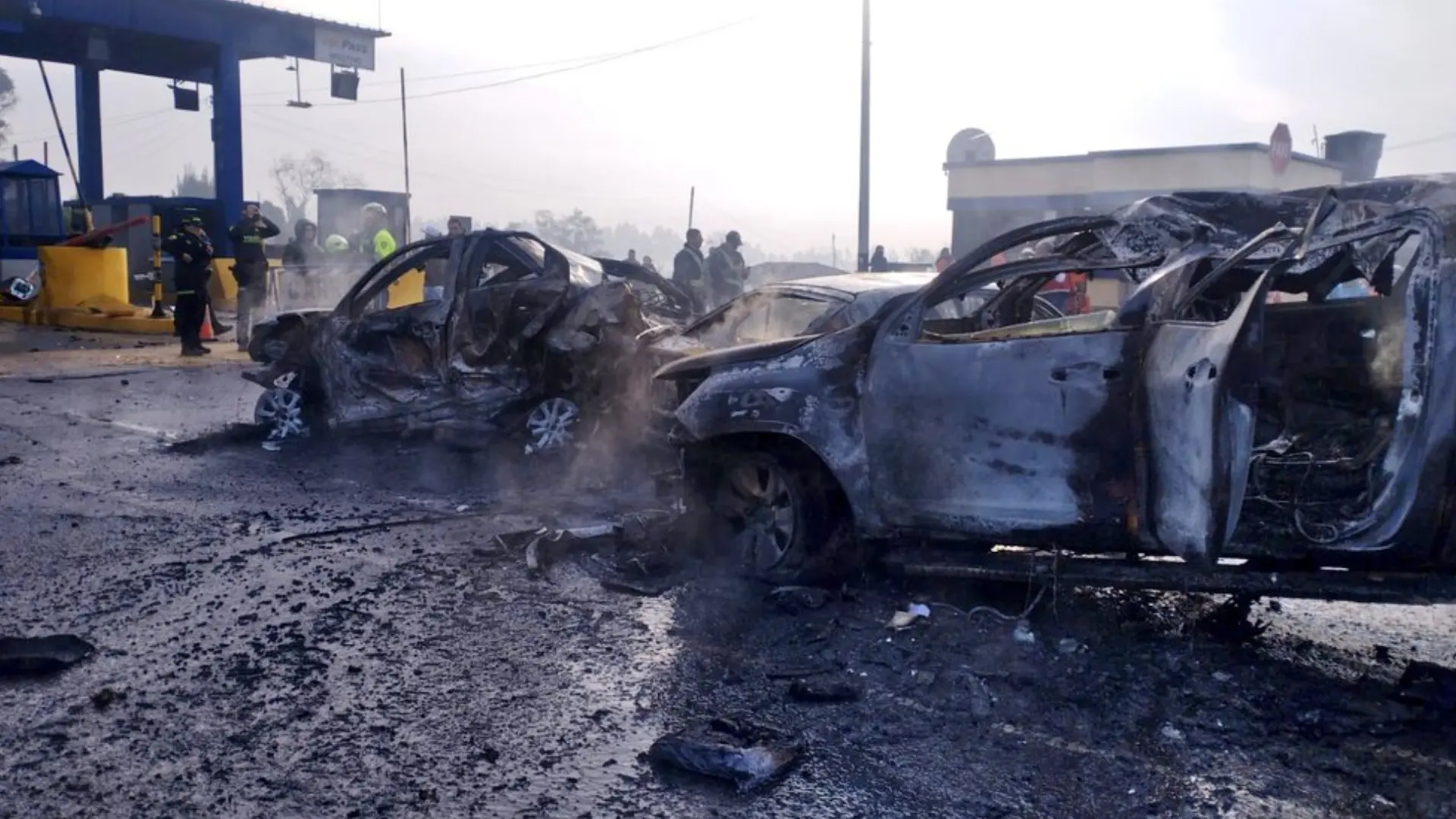 Accidente Peaje Bogotá Ubaté