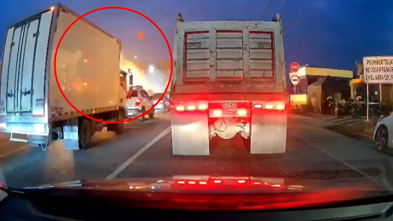 One-lane passage reopened after tragedy at Casablanca toll booth on the Ubaté - Zipaquirá road: this is how the road is