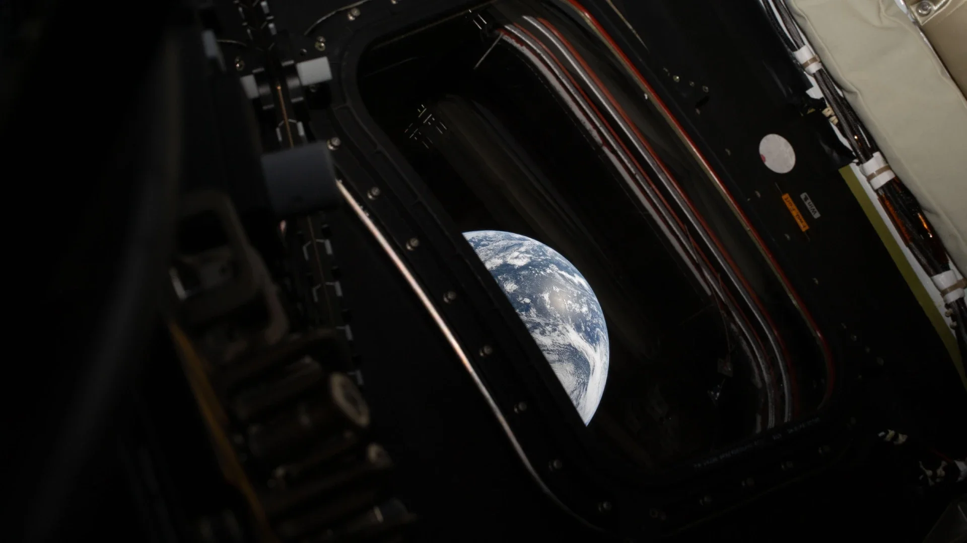Foto de la Tierra desde la cápsula Orión.