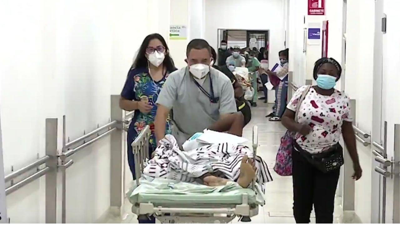Yellow alert in hospitals due to respiratory peak in Colombia