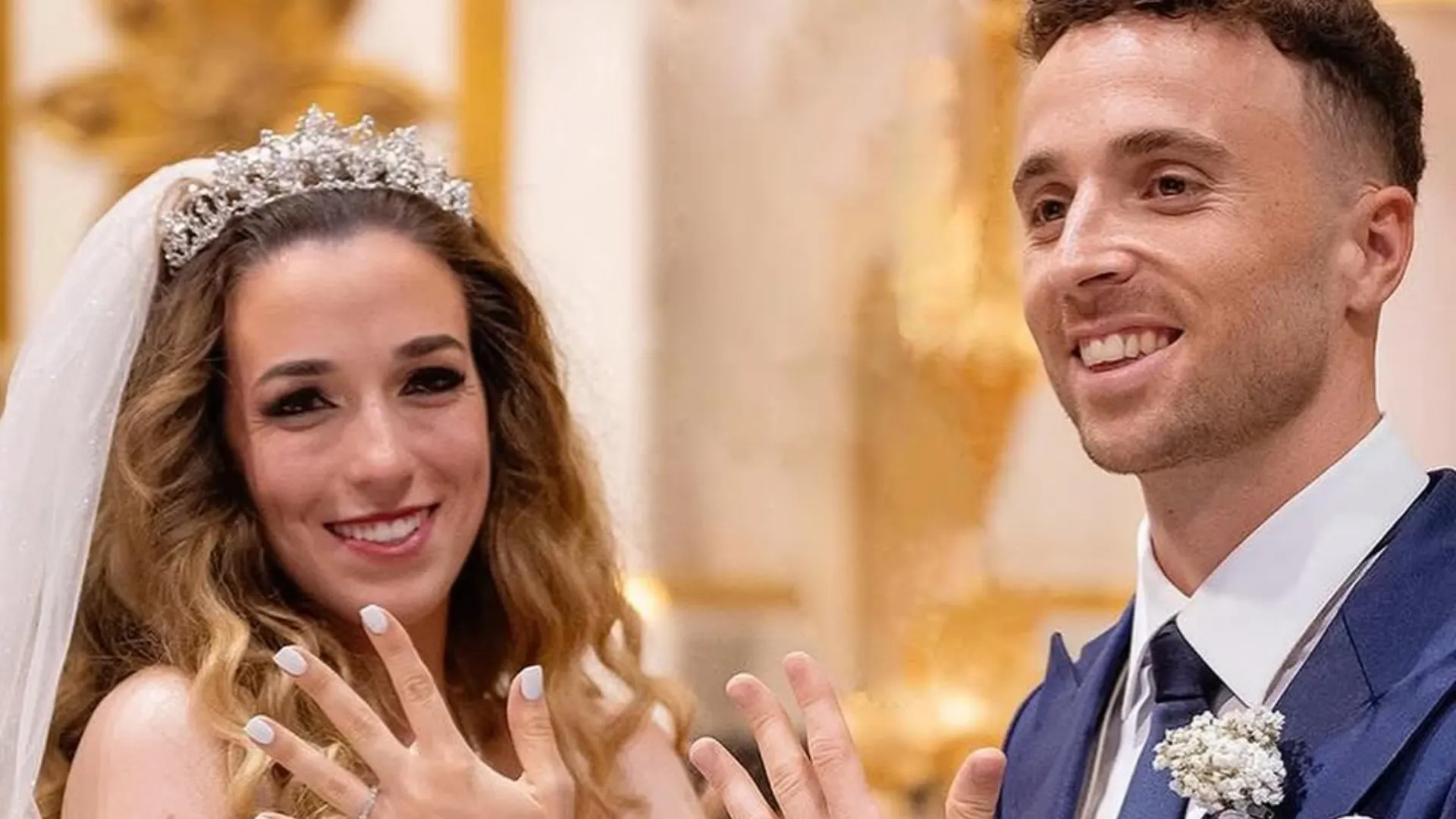 Diogo Jota y su esposa Rute Cardoso