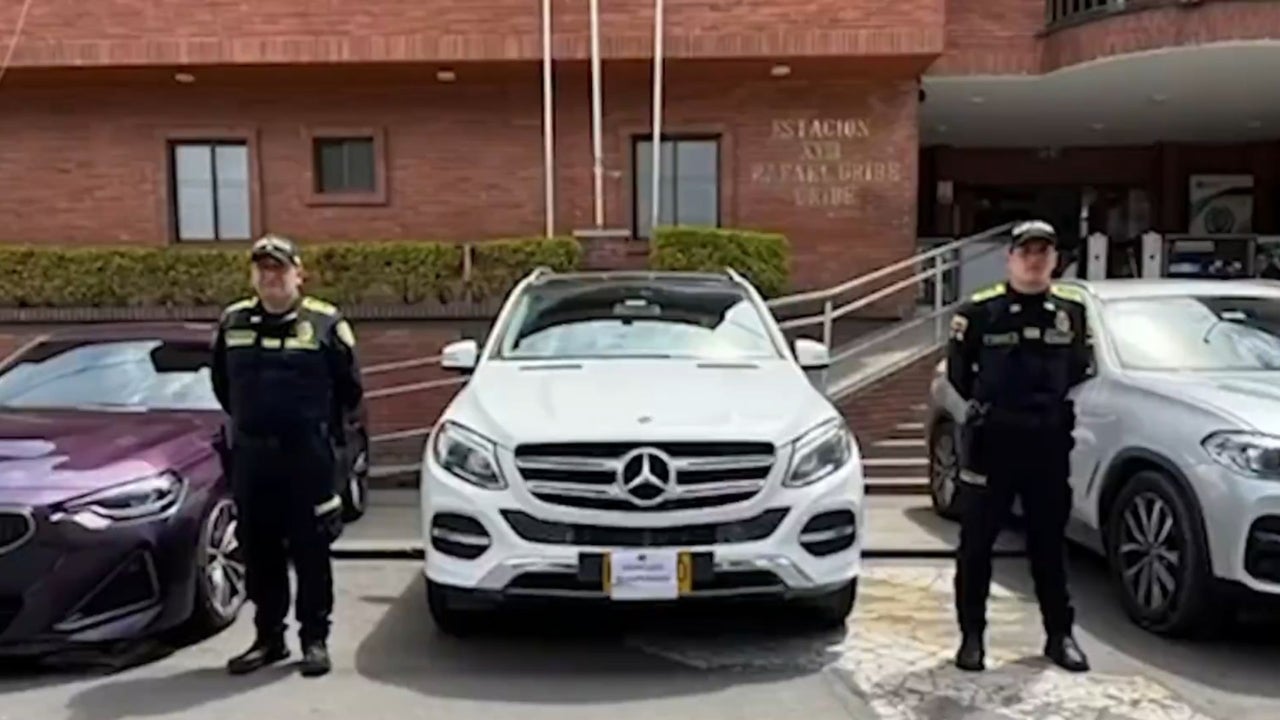 Bogotá: authorities recovered four high-end vehicles stolen from a workshop in 7 de agosto