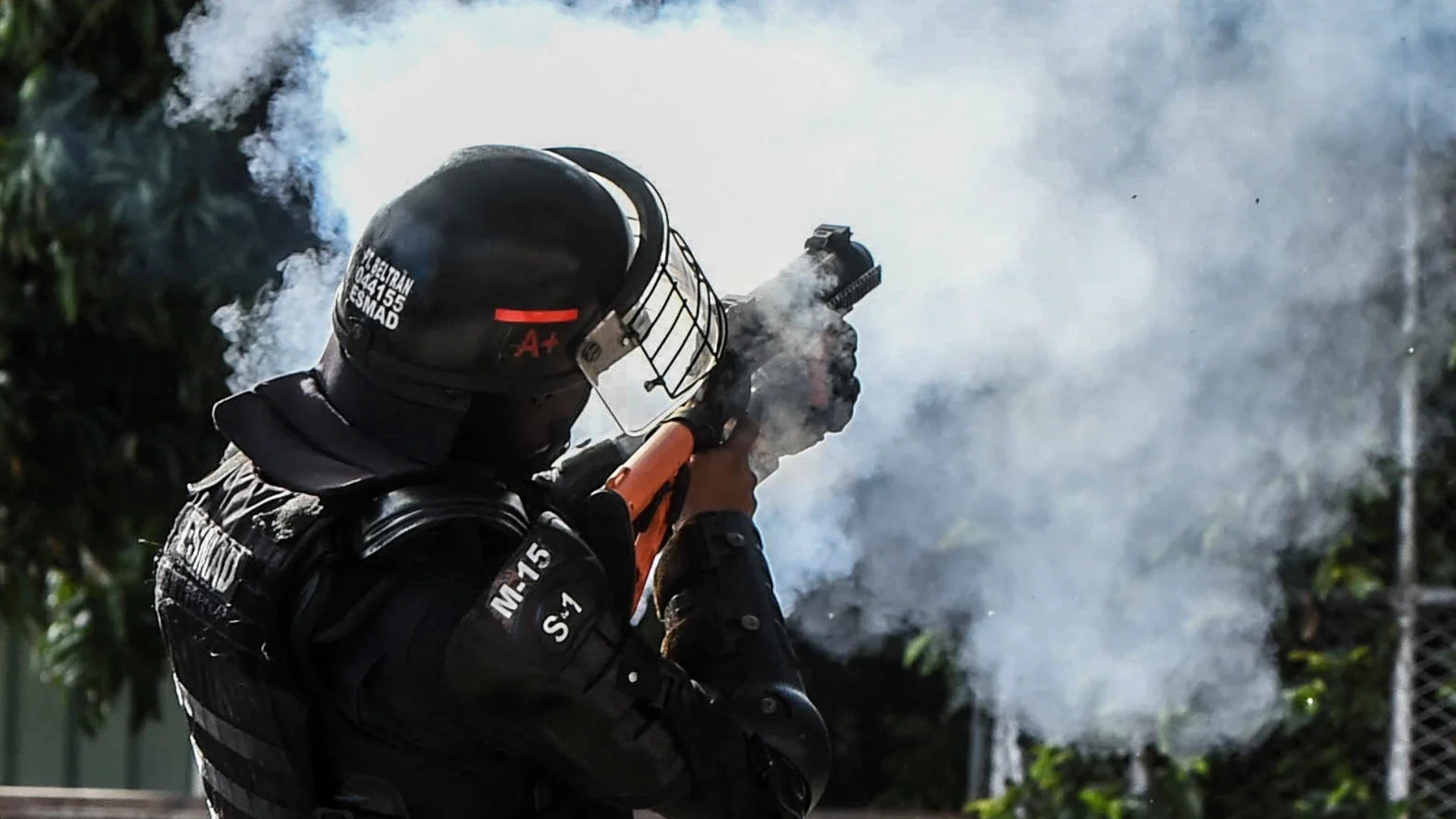 Patrullero del Esmad.