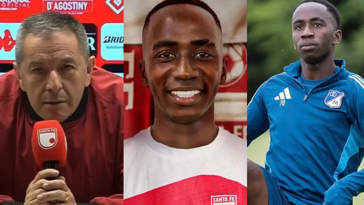 Eduardo Méndez revealed why Santa Fe signed “Shirra” Mosquera after his time at Millonarios